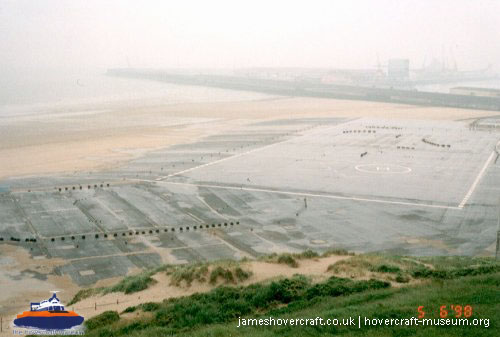 Boulogne hoverport -  (credit: The <a href='http://www.hovercraft-museum.org/' target='_blank'>Hovercraft Museum Trust</a>).